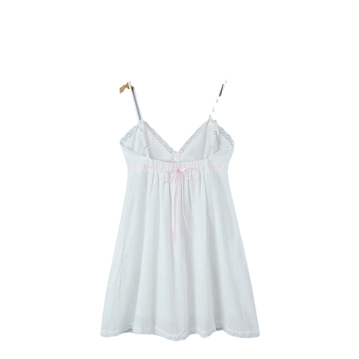 Rose Romance White Cami Dress