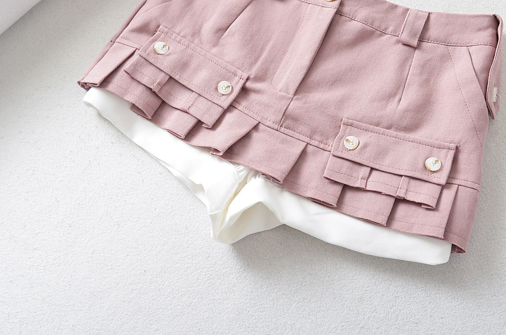 Urban Explorer Pockets Mini Skirt