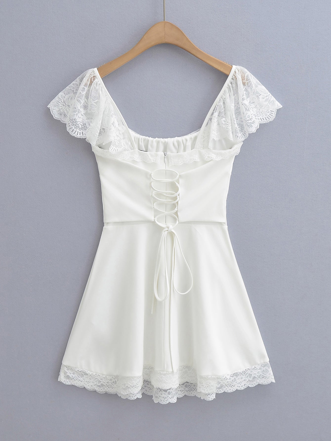 Lucy French White Dress