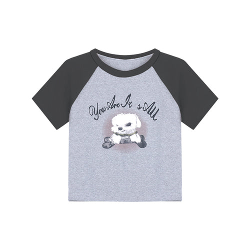 Winking Pup Top