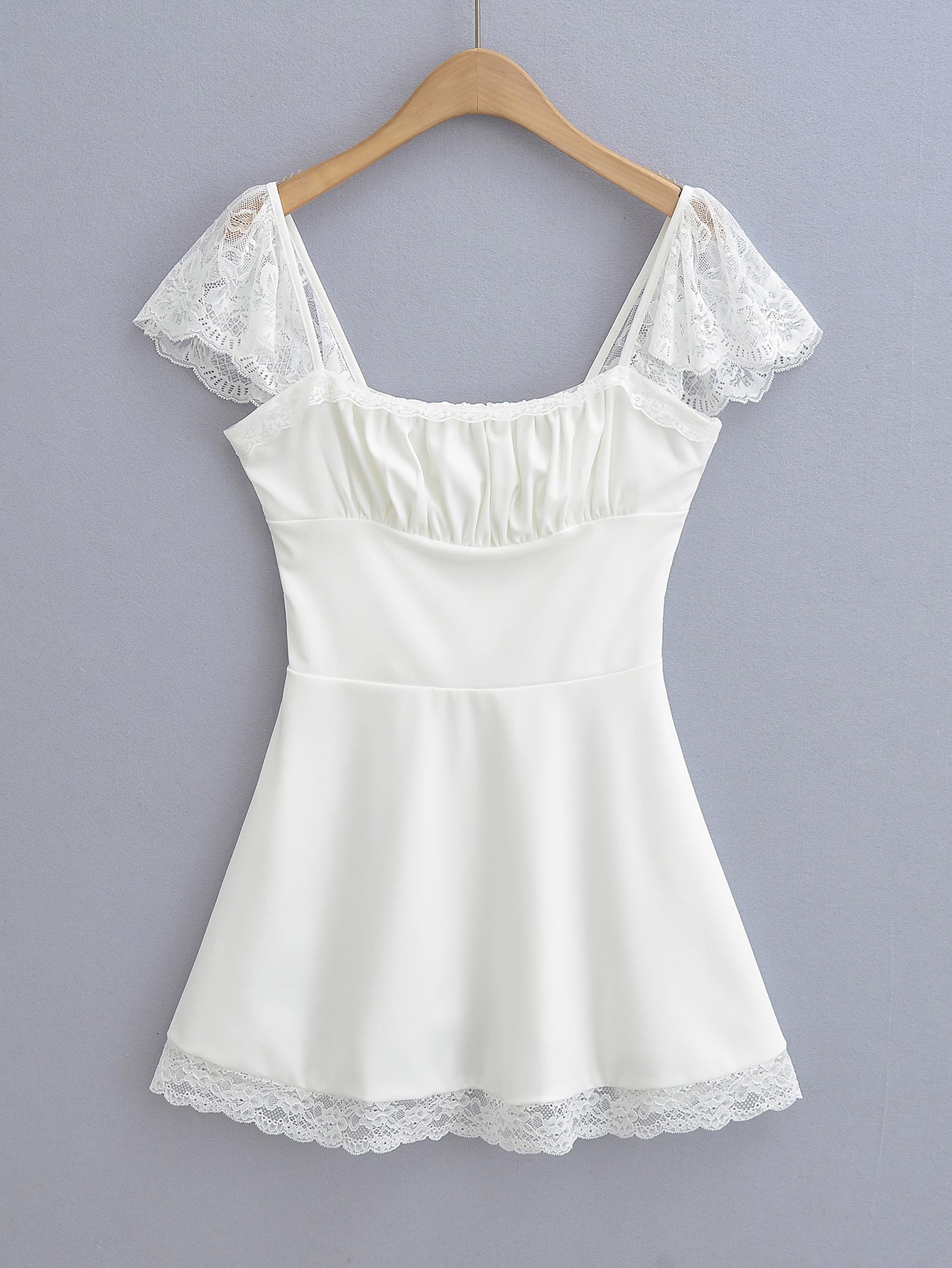 Lucy French White Dress