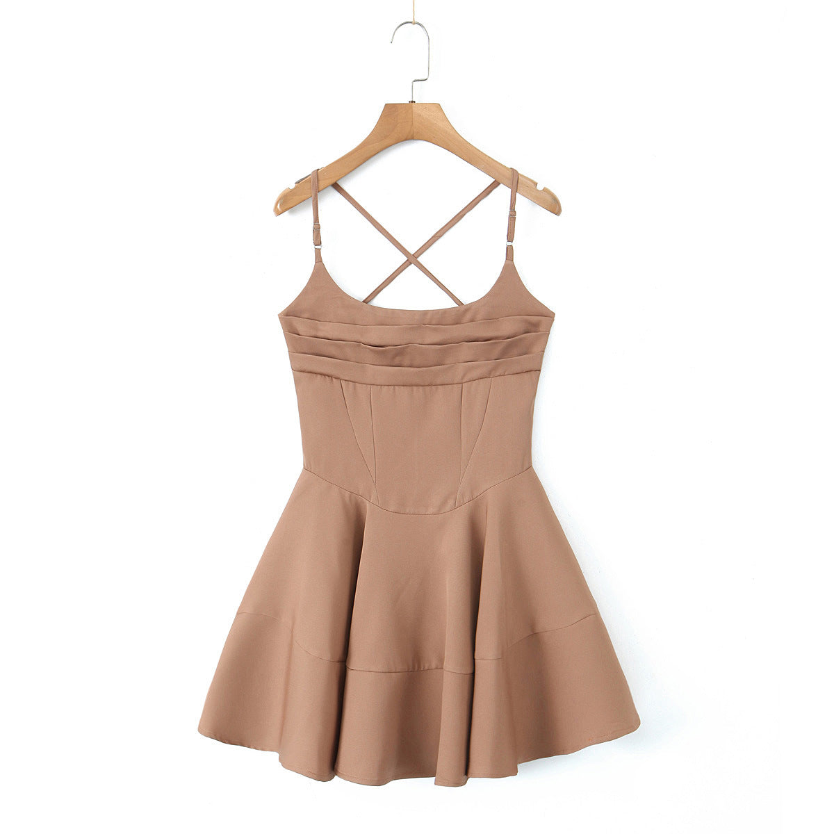 Simple and Stylish Backcross Dress