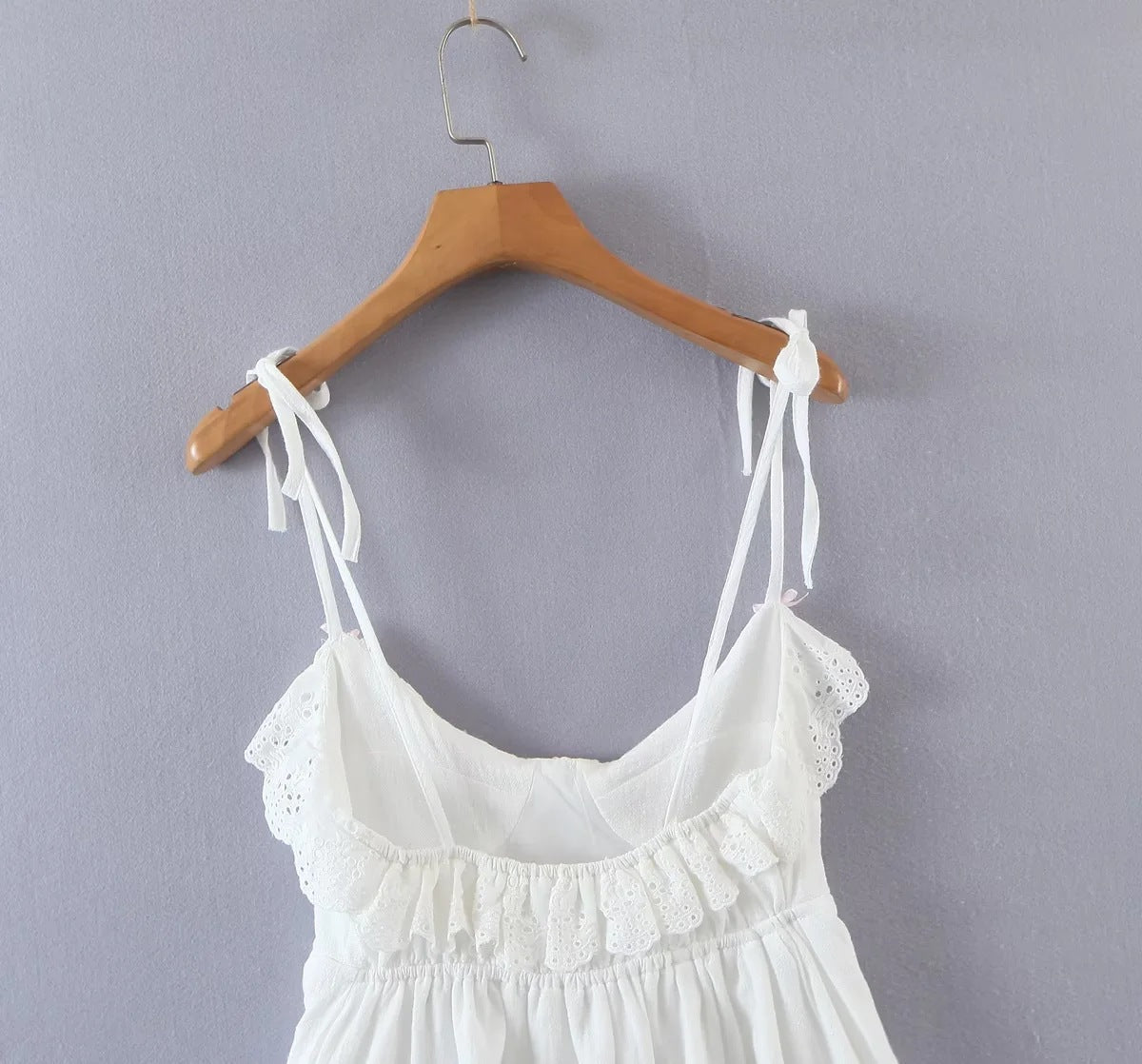 Seascape White Dress