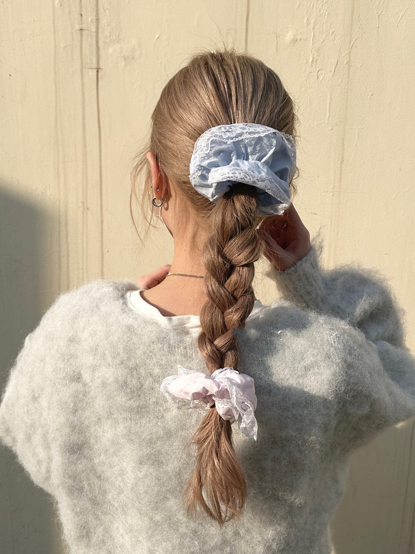 Lace Infinity Scrunchies