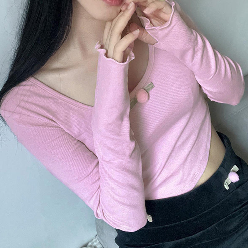 A. Rosy Pink Top