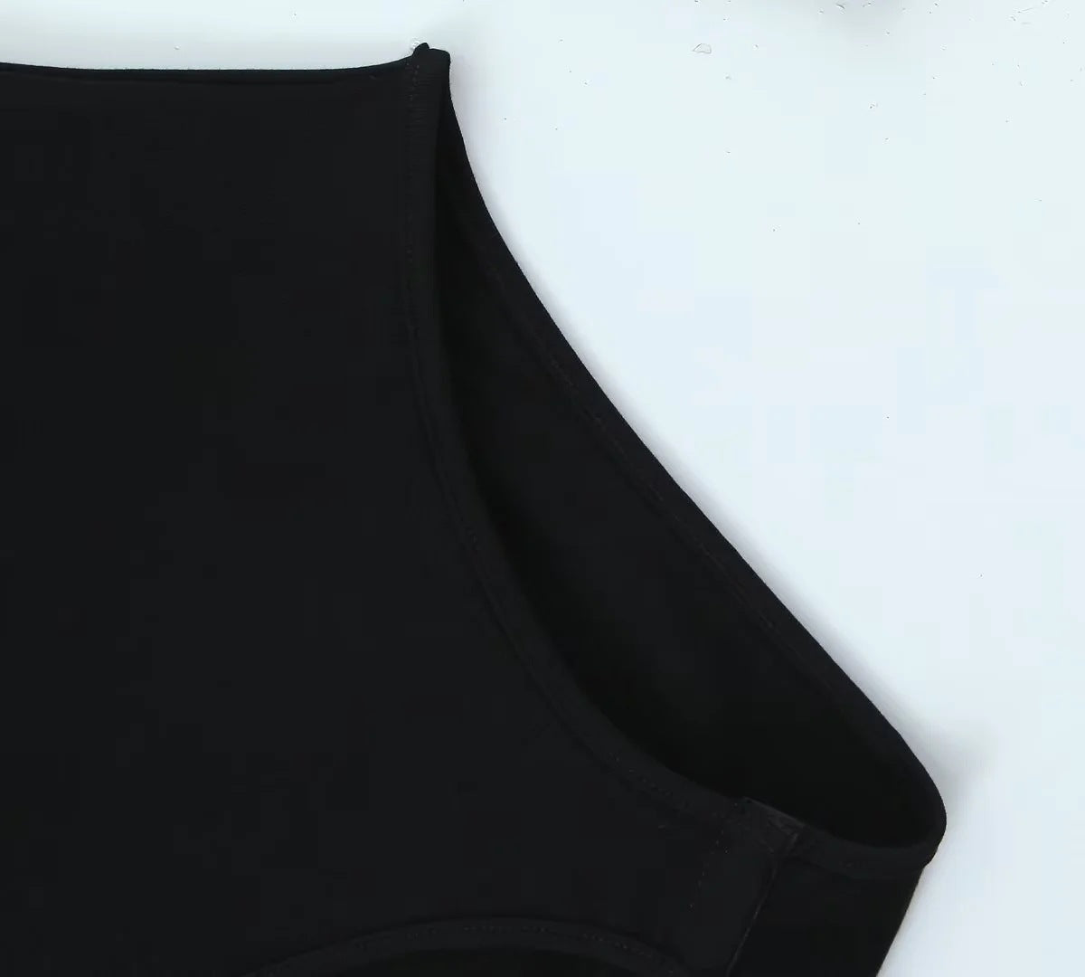Black Slim Bodysuit