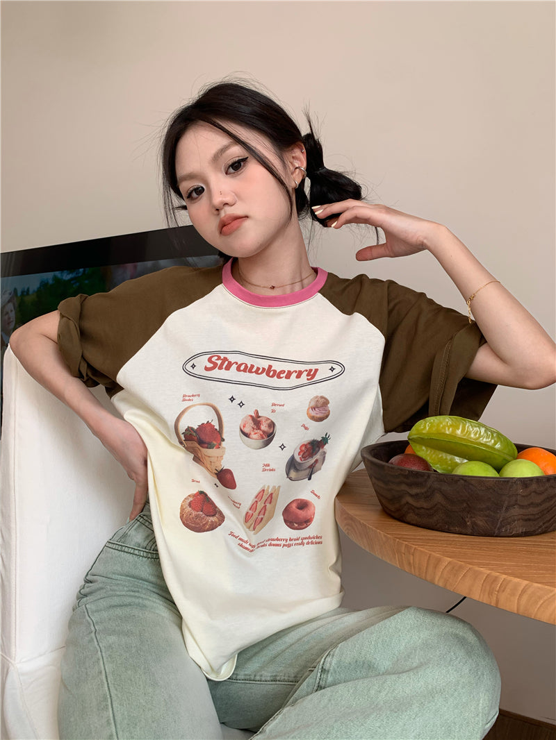 Strawberry PNG Tee