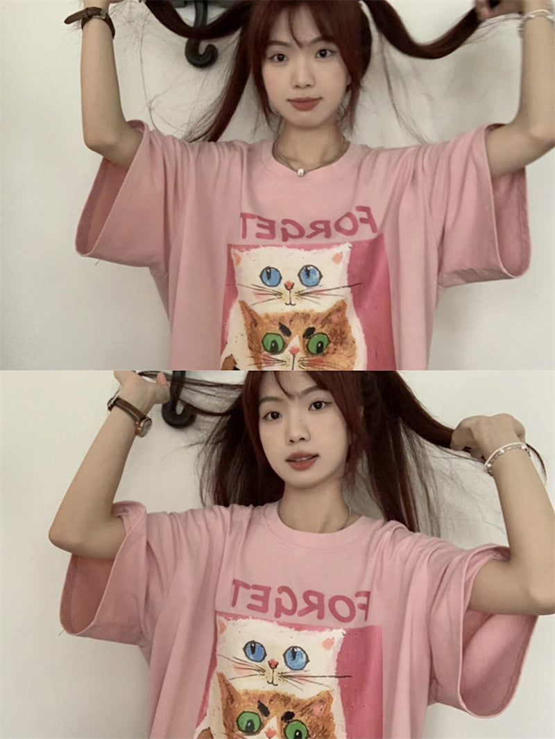 Stack Up KItty Tee