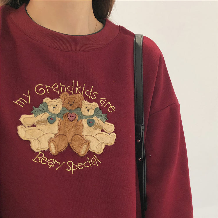 My Grandkids Are Beary Special Crewneck