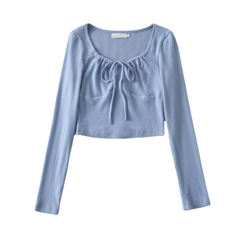 Annie Ruched Bust Longsleeve Top